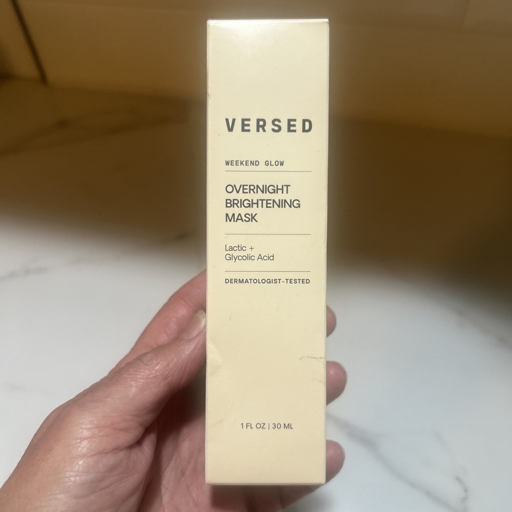 Versed Weekend Glow Brightening Mask 1 fl oz Lactic + Glycolic Acid